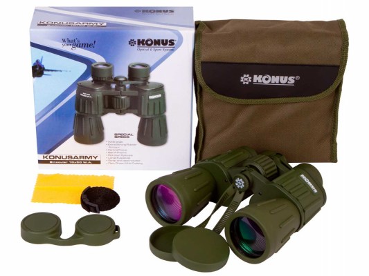 Бинокль Konus ARMY 10x50 WA