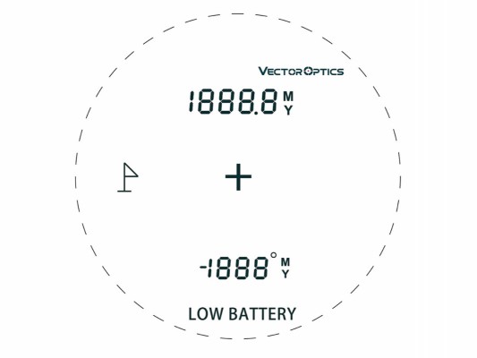 Дальномер Vector Optics Paragon 6x25 LCD GenII